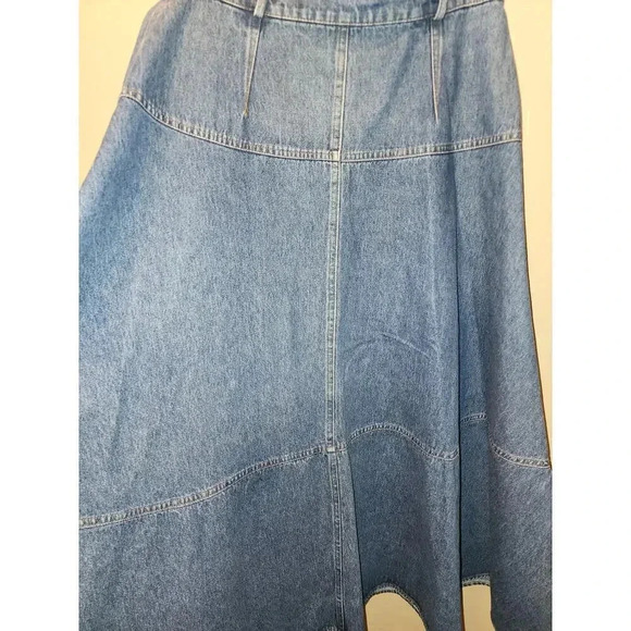 Vintage VRG Sport Women's Denim Maxi Size 12 - Picture 3 of 5